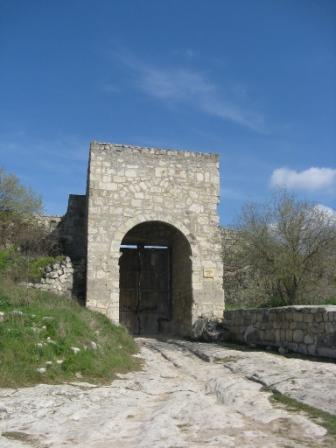 Въездные ворота Чуфут-Кале