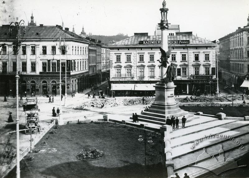 Площадь А.Мицкевича 1907-1909 г